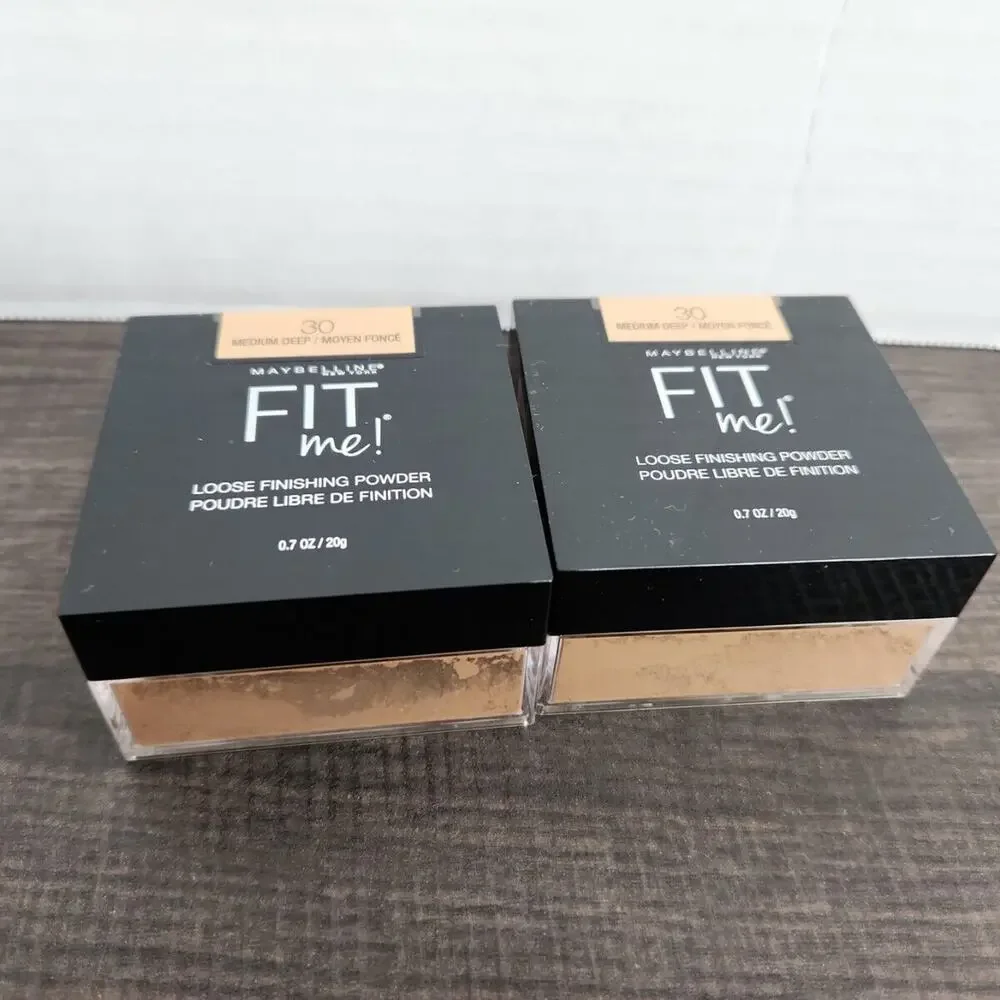 (2) Maybelline Fit Me! Loose Finishing Powder #30 MEDIUM DEEP